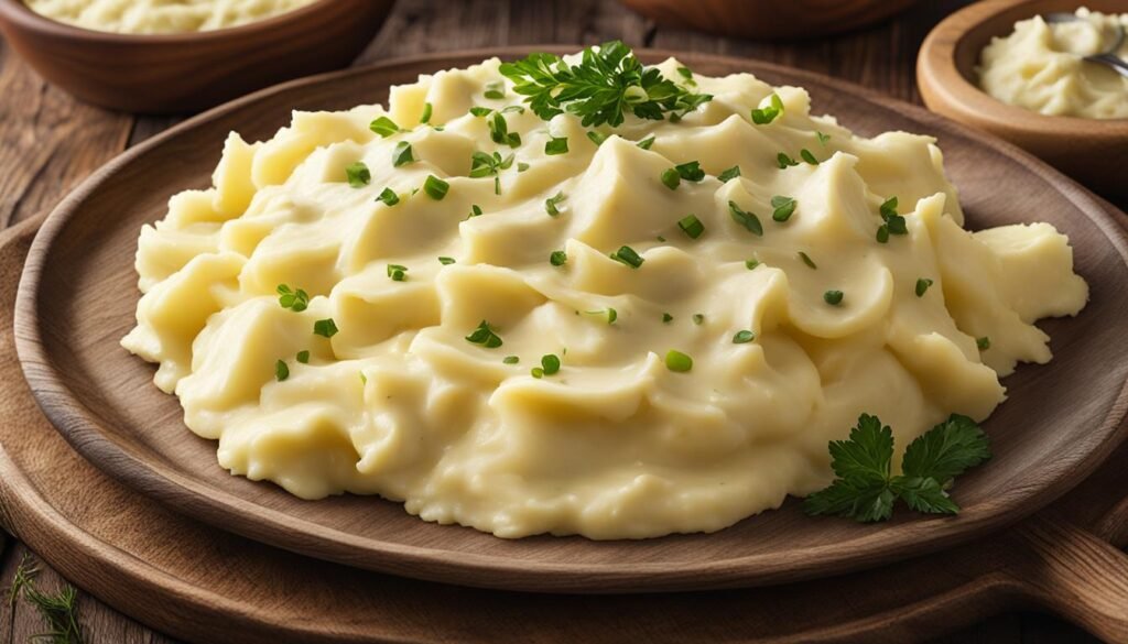 Bread with stroganoff sauce