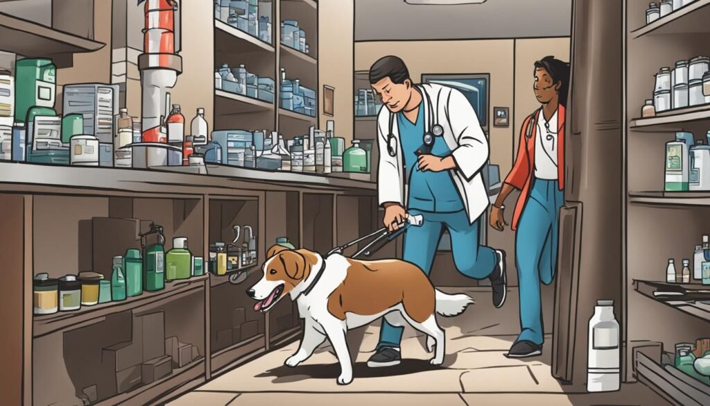 emergency veterinary care for poisoned dogs