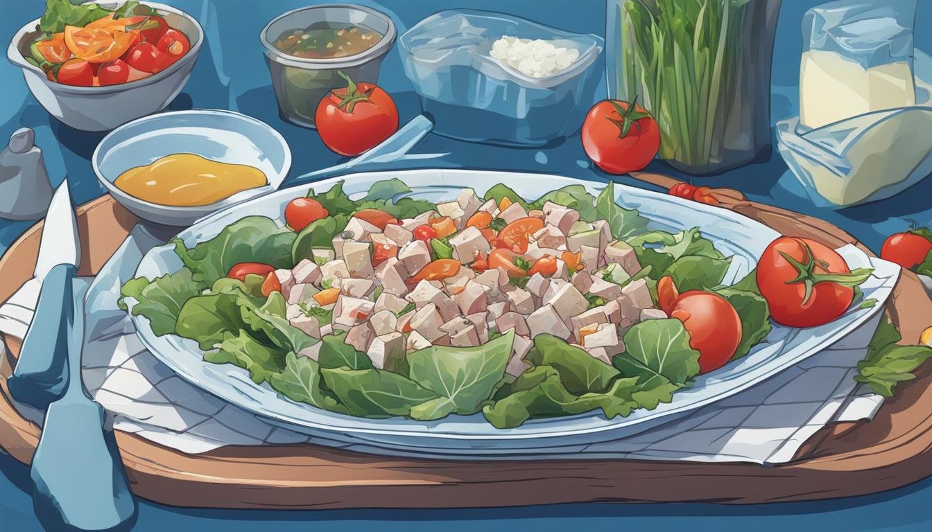 what is the highest temperature allowed for cold-holding tuna salad