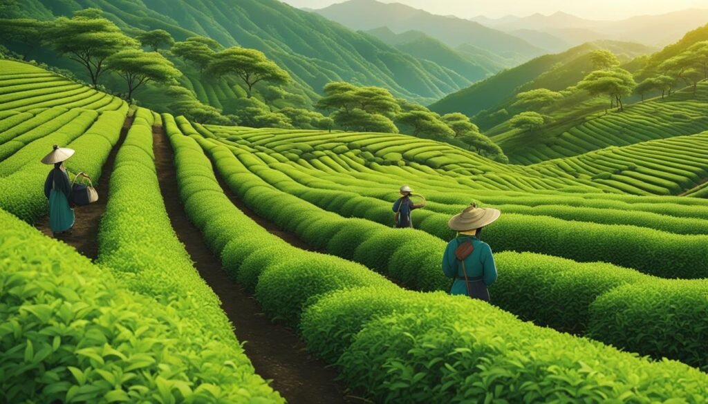 matcha farming