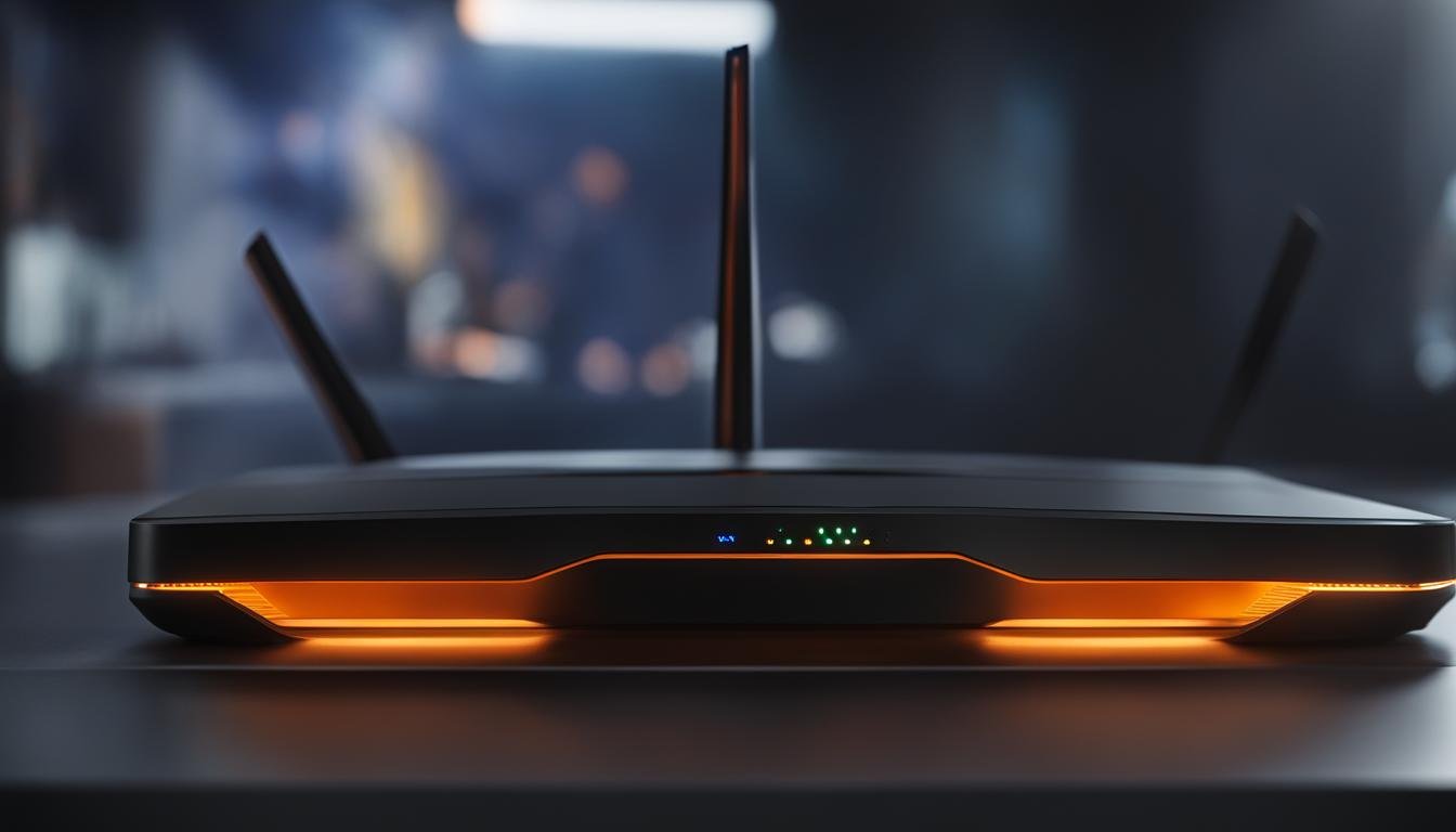 why is my cox router blinking orange